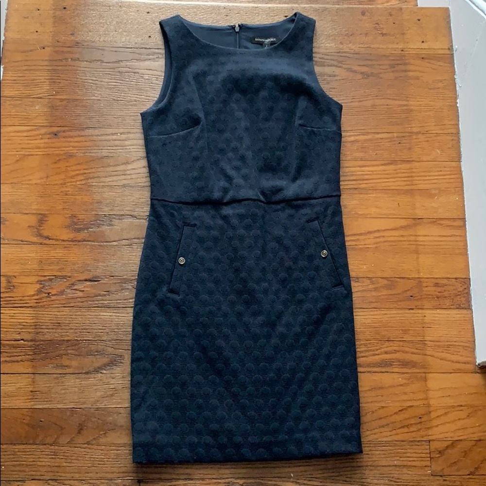 Navy Banana Republic Dress with pockets